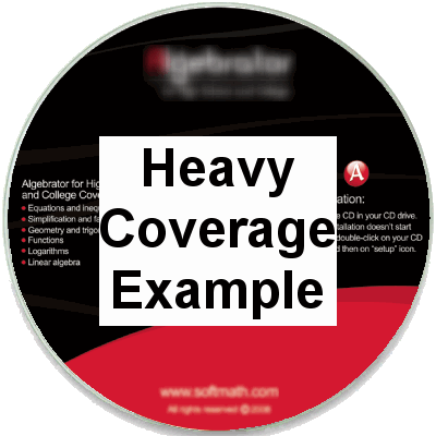 This example is considered heavy coverage printing. This example is considered heavy coverage printing.