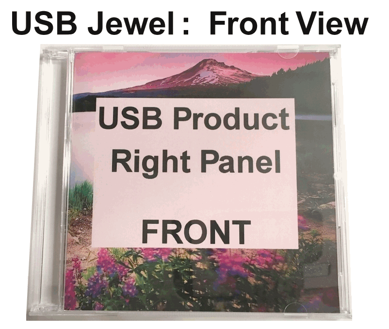 front of USB Jewel case front of USB Jewel case